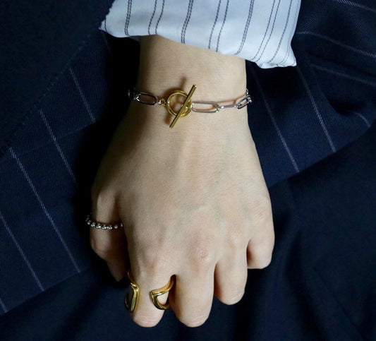 Simpli Bracelet with Silver Chain