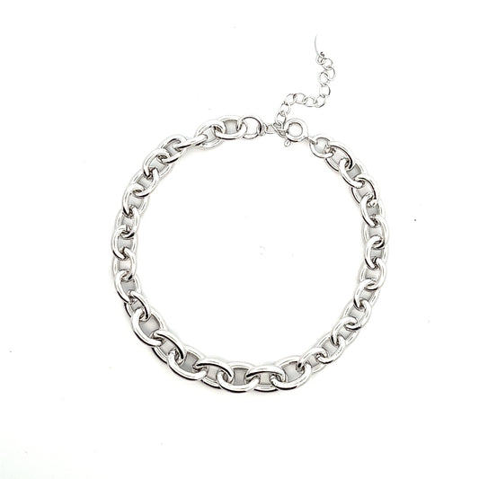 Clip Grarduer Bracelet In Sliver