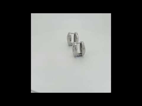 Jessie Clip Earrings in Silver