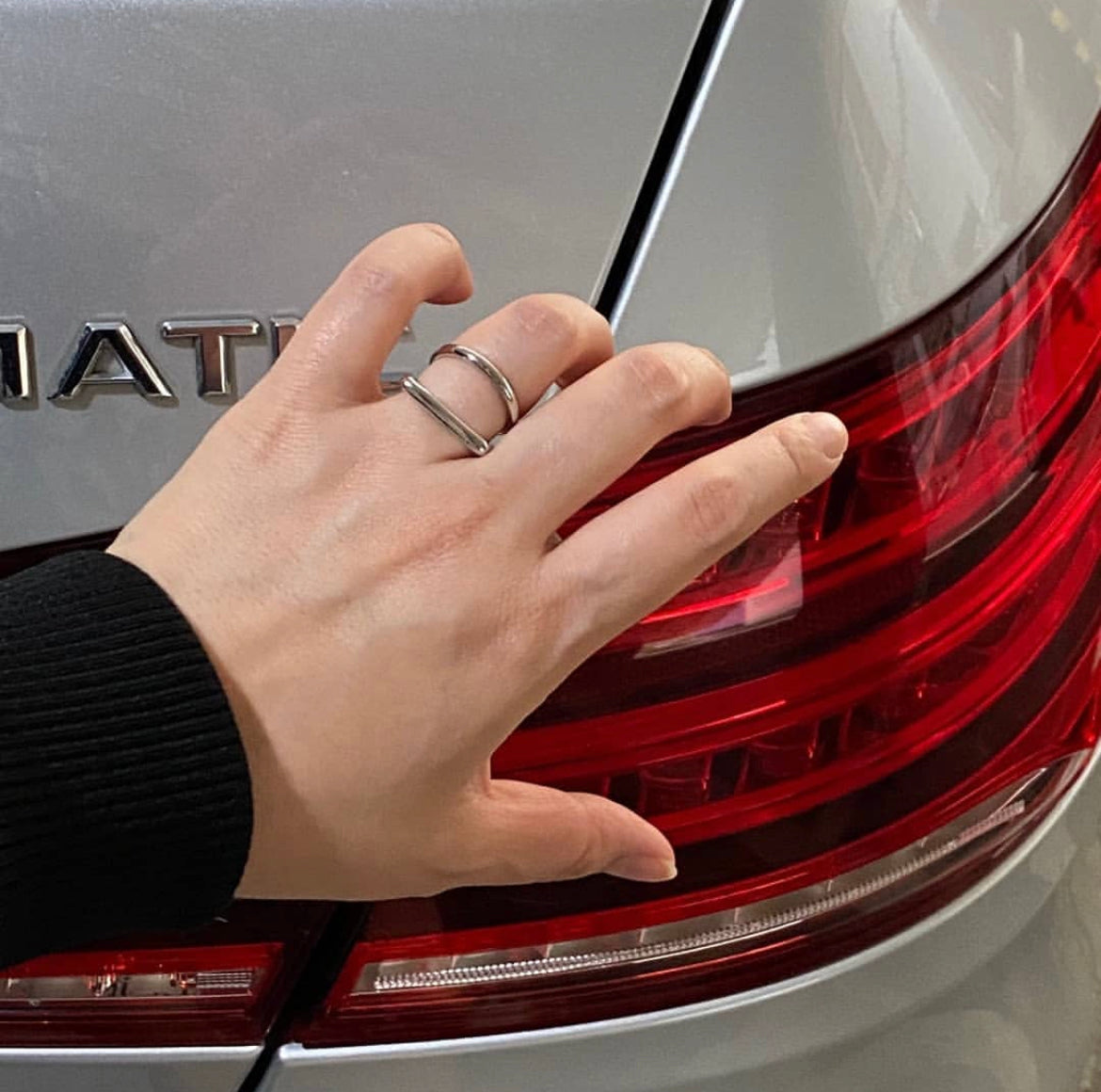 Forma Ring in Silver