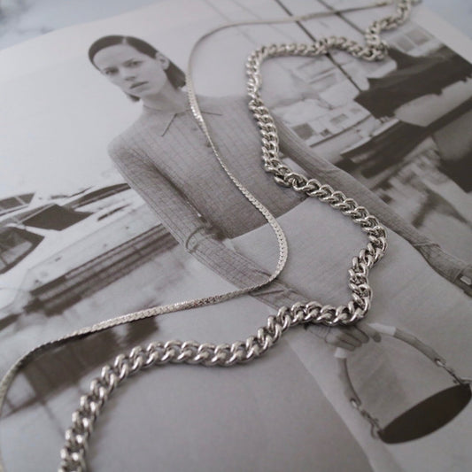 Cara Necklace in Silver