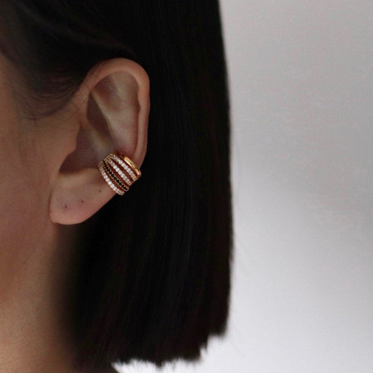 Marie Dos Cuff in Gold