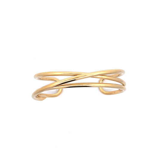 Diosa Bangle in Gold