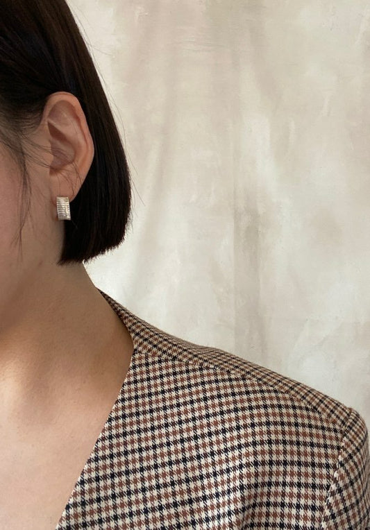 Cleo Earrings in Silver