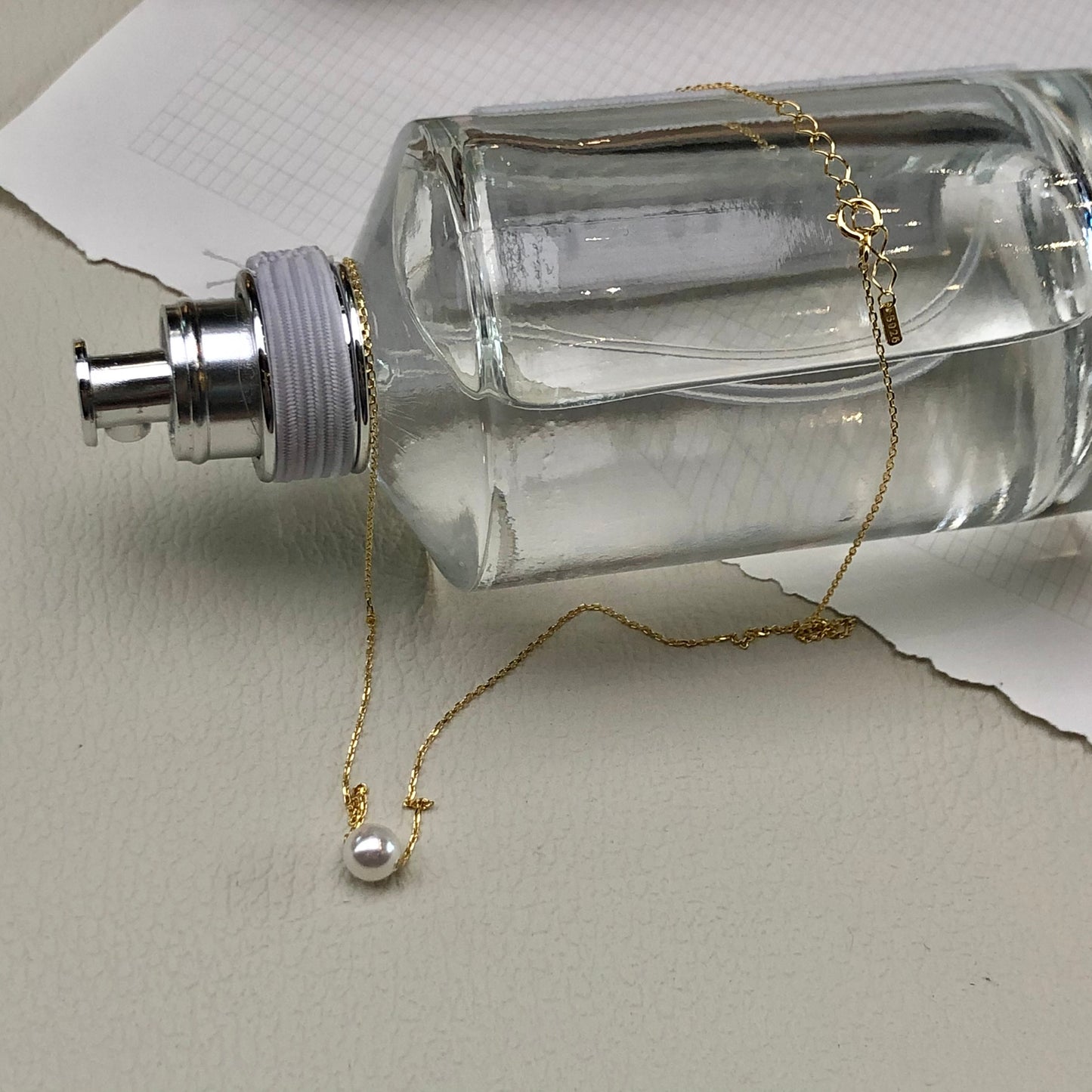 Only Pearl Necklace in Gold