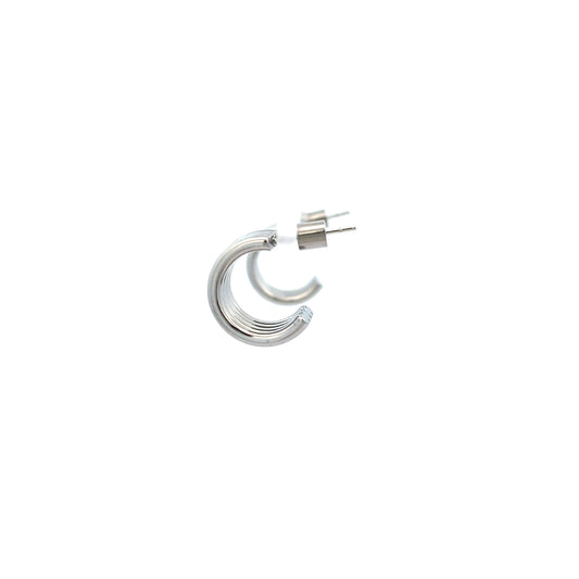 Cleo Dos Earrings Medium in Silver