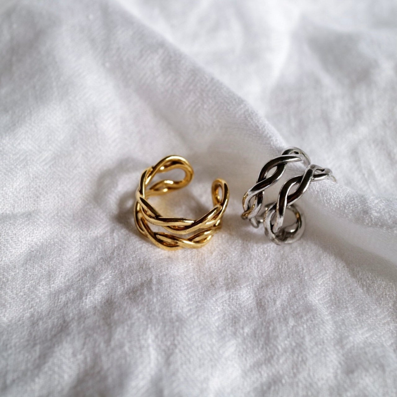 Jayne Ring in Silver