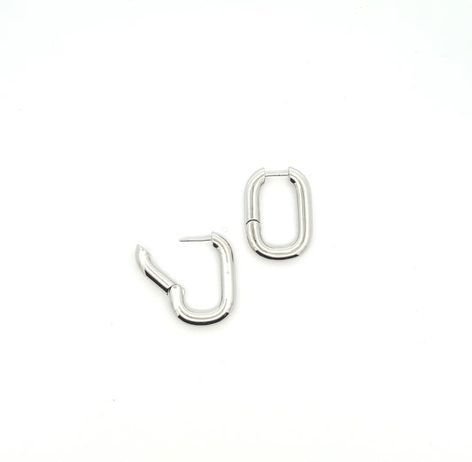 Ola Earrings in Silver