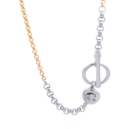 Kyle Necklace with Gold Chaine