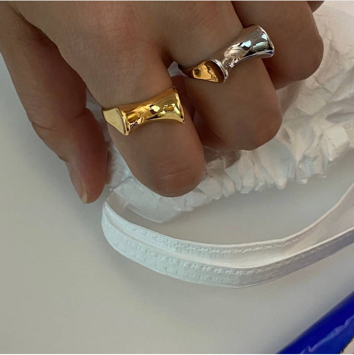 Sia Ring in Gold