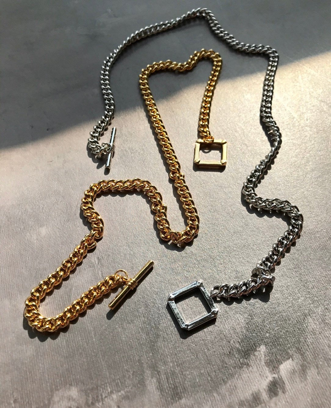 Camellia Necklace in Silver