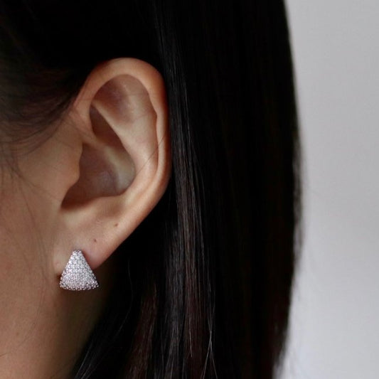 Claire Earrings in Silver