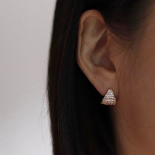 Claire Earrings in Gold