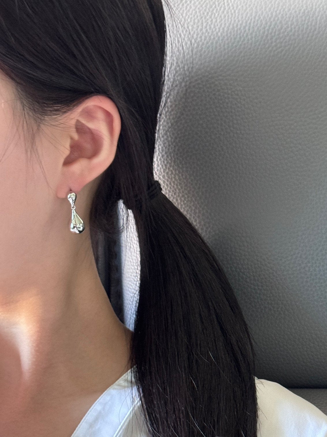 Docia earrings in silver