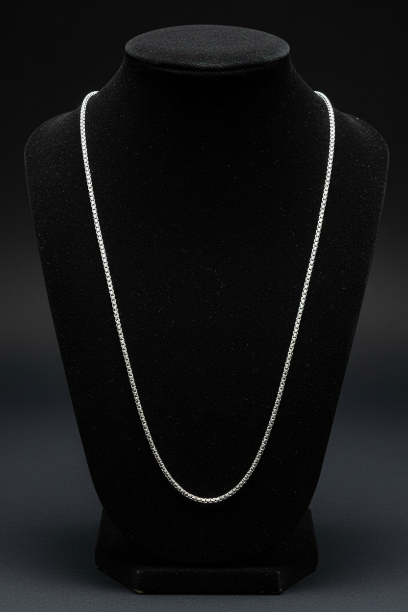 Venetian Chain Silver 2.5mm