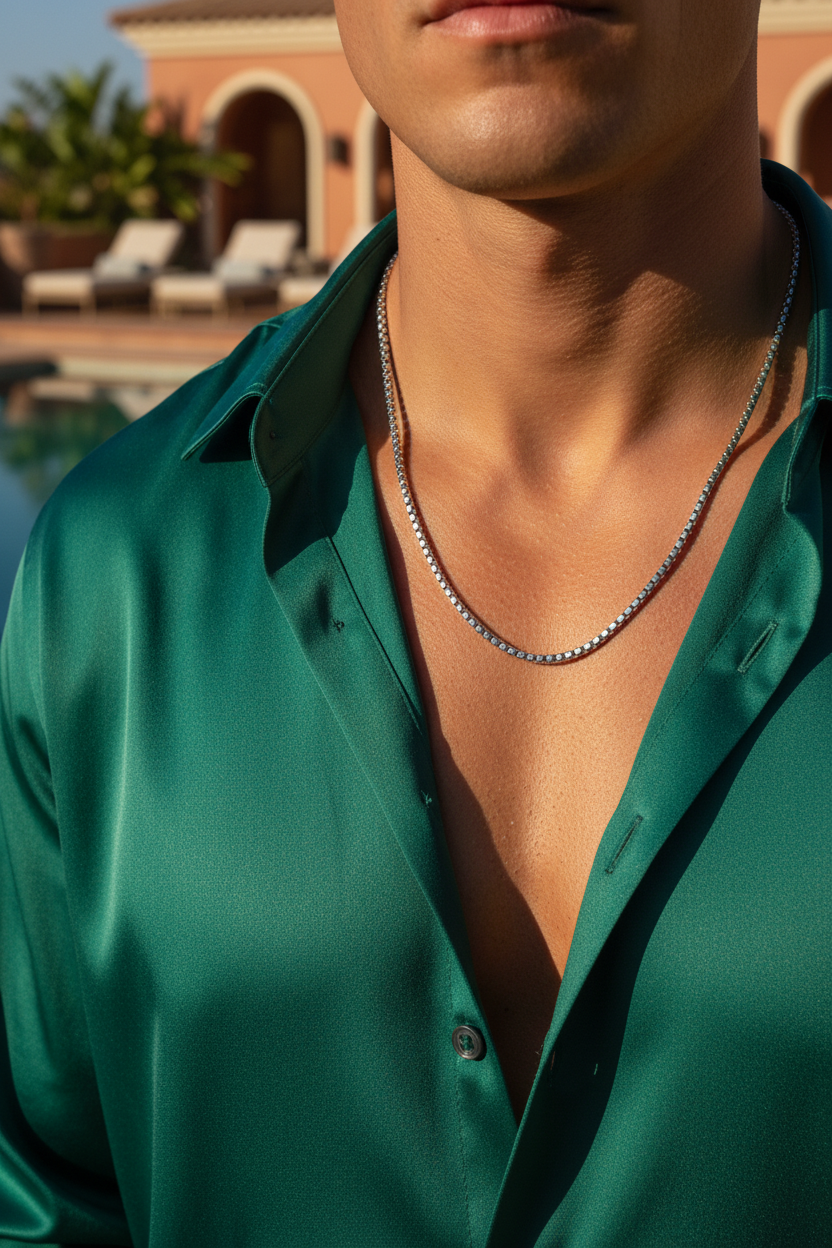Venetian Chain Silver 2.5mm