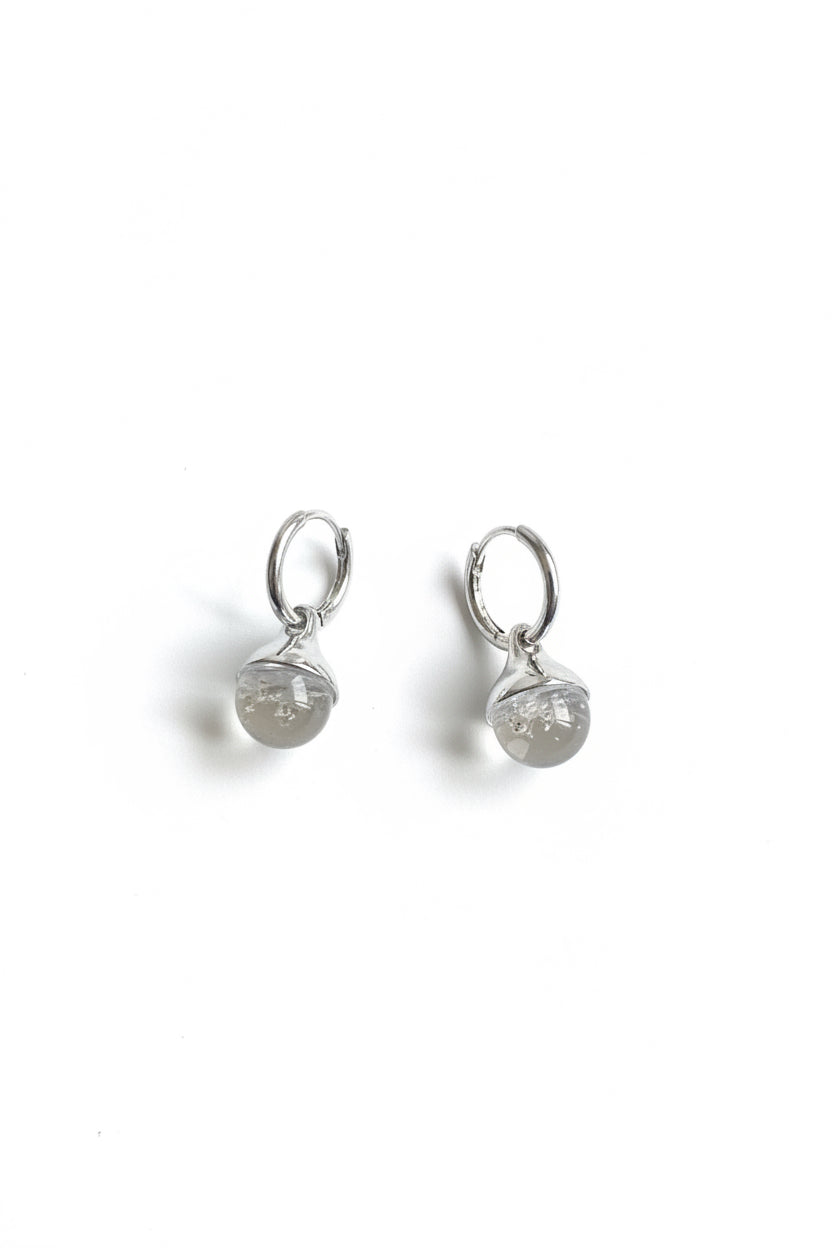 Dewy Earrings Silver