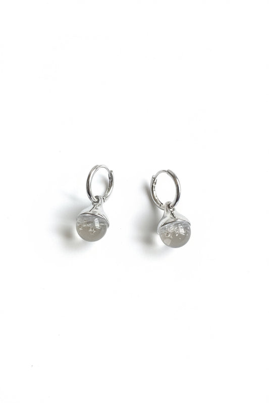 Dewy Earrings Silver