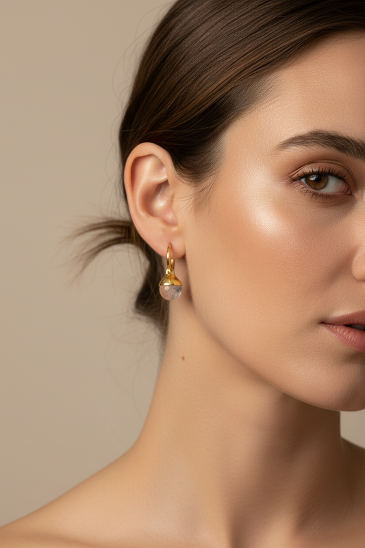 Dewy Earrings Gold