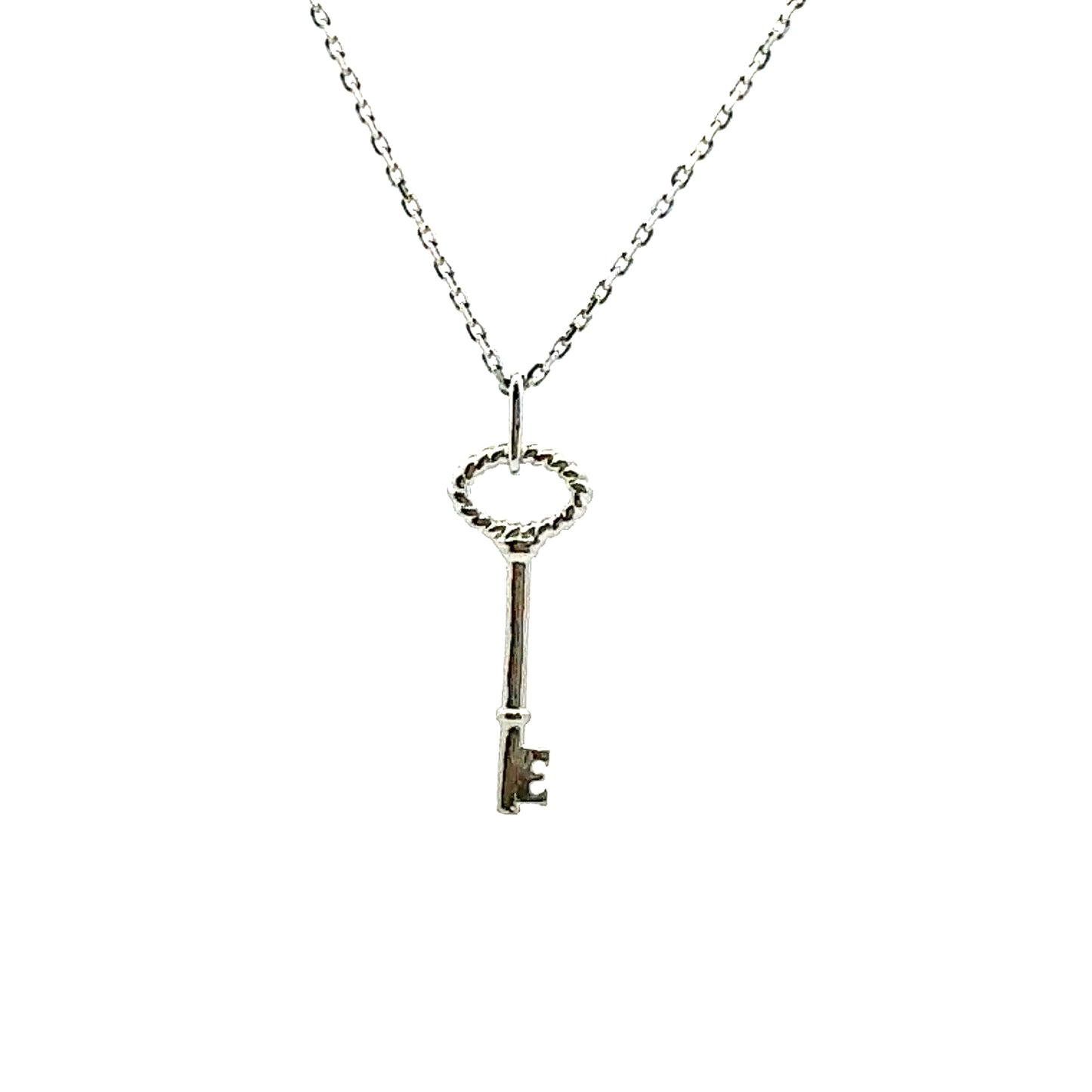 Keys To Wife Necklace In Sliver