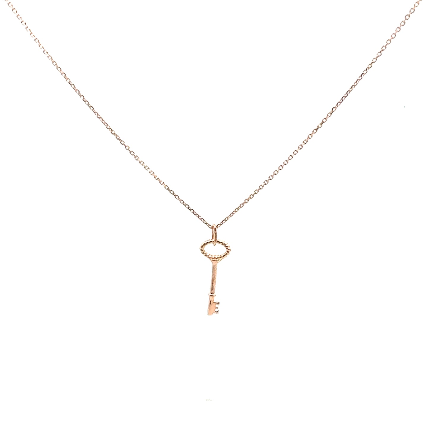 Keys To Wife Necklace In Rose Gold