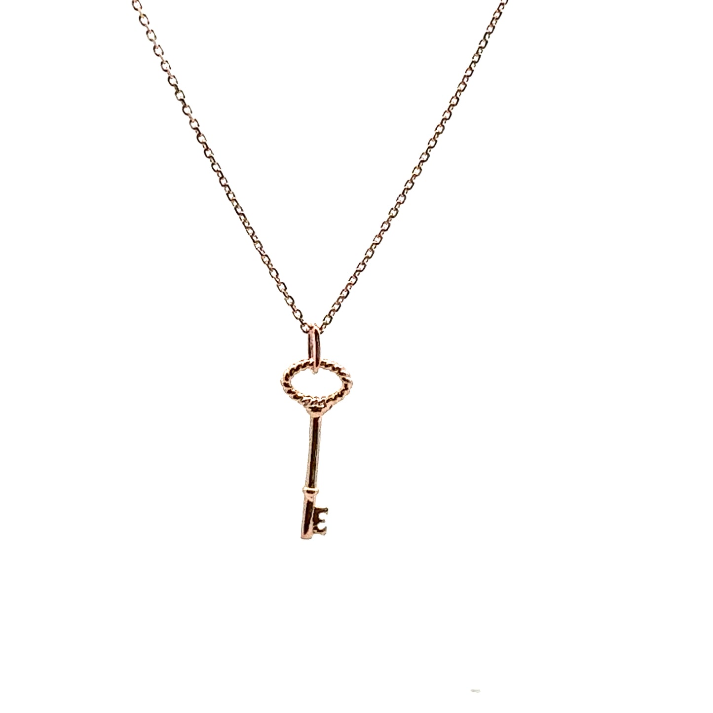 Keys To Wife Necklace In Rose Gold