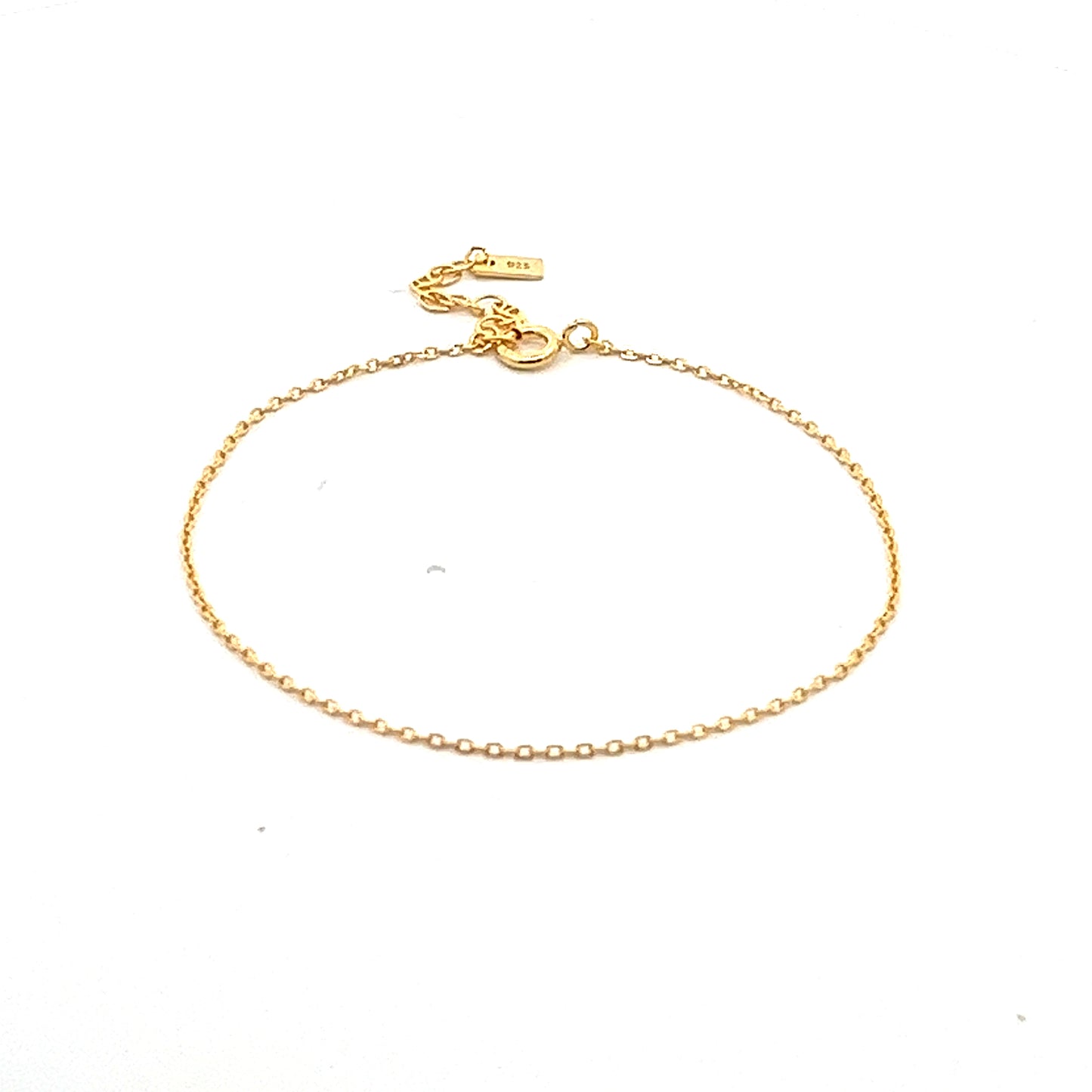 Fine Oval Bracelet In Gold