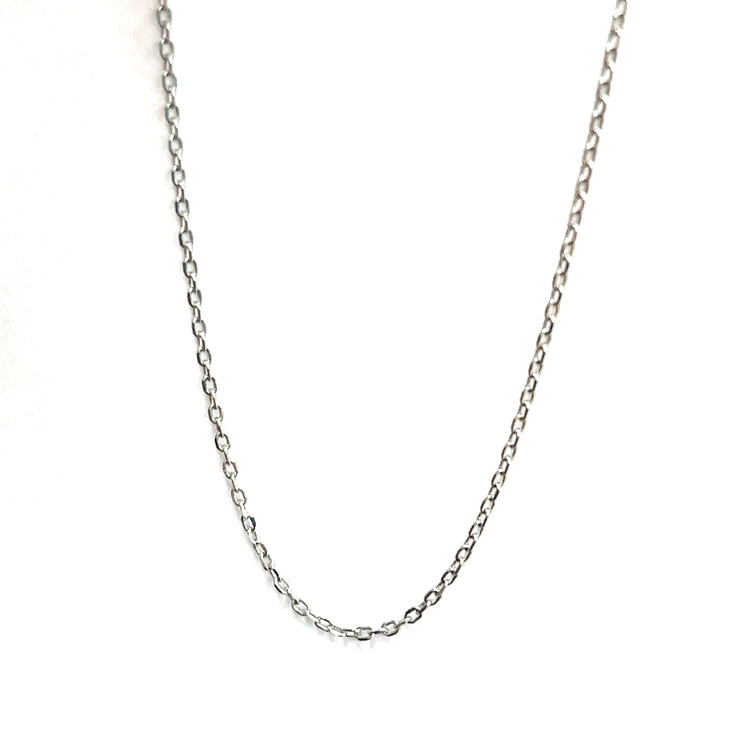 Fine Oval Bracelet In Sliver
