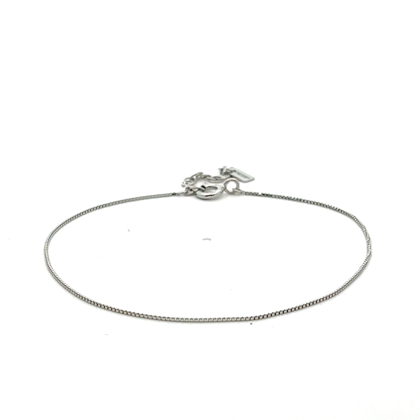 Fine Box Bracelet In Sliver