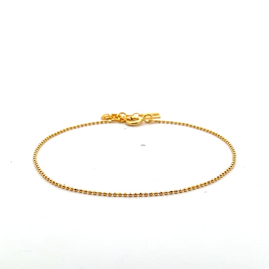 Fine Ball Bracelet In Gold