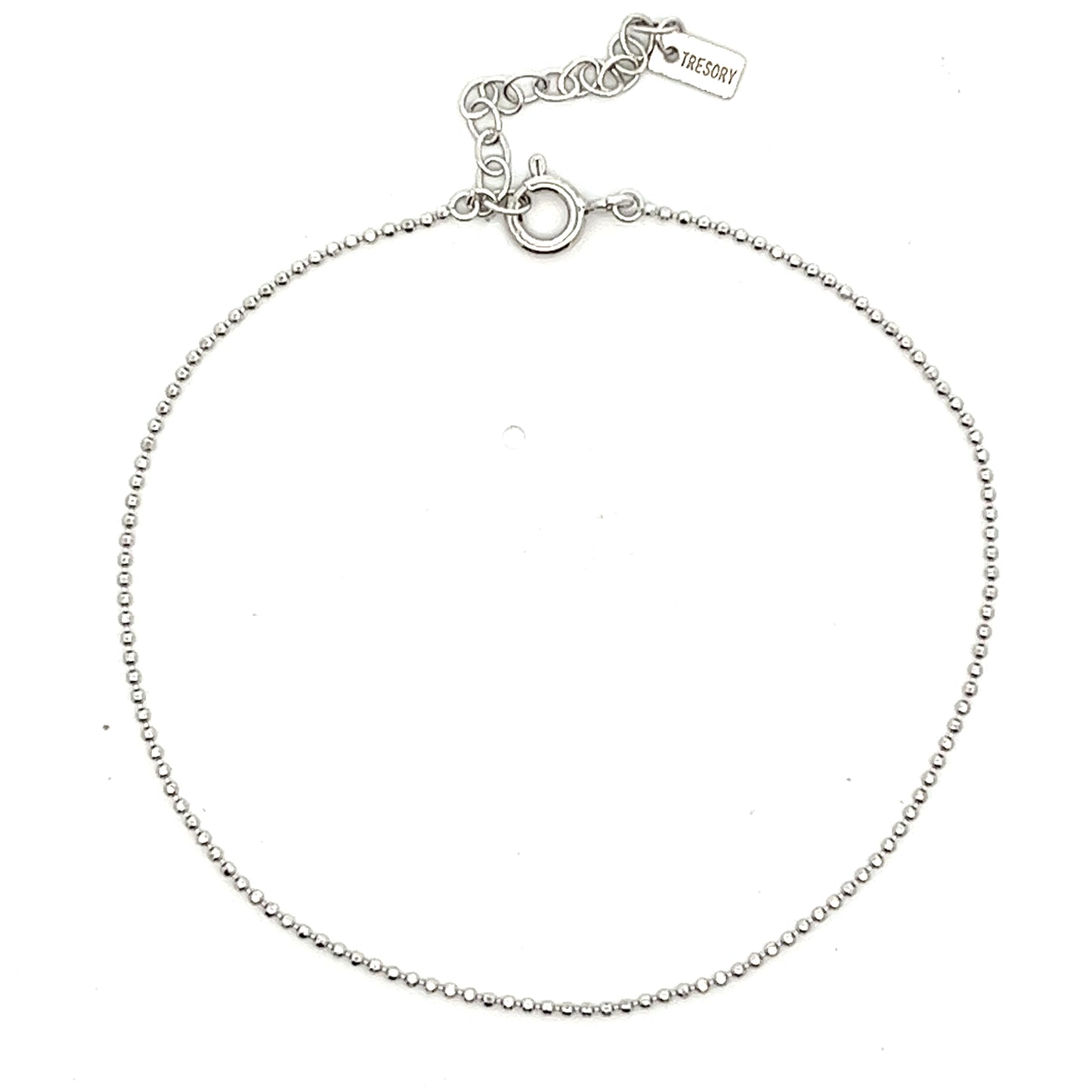 Fine Ball Bracelet In Sliver