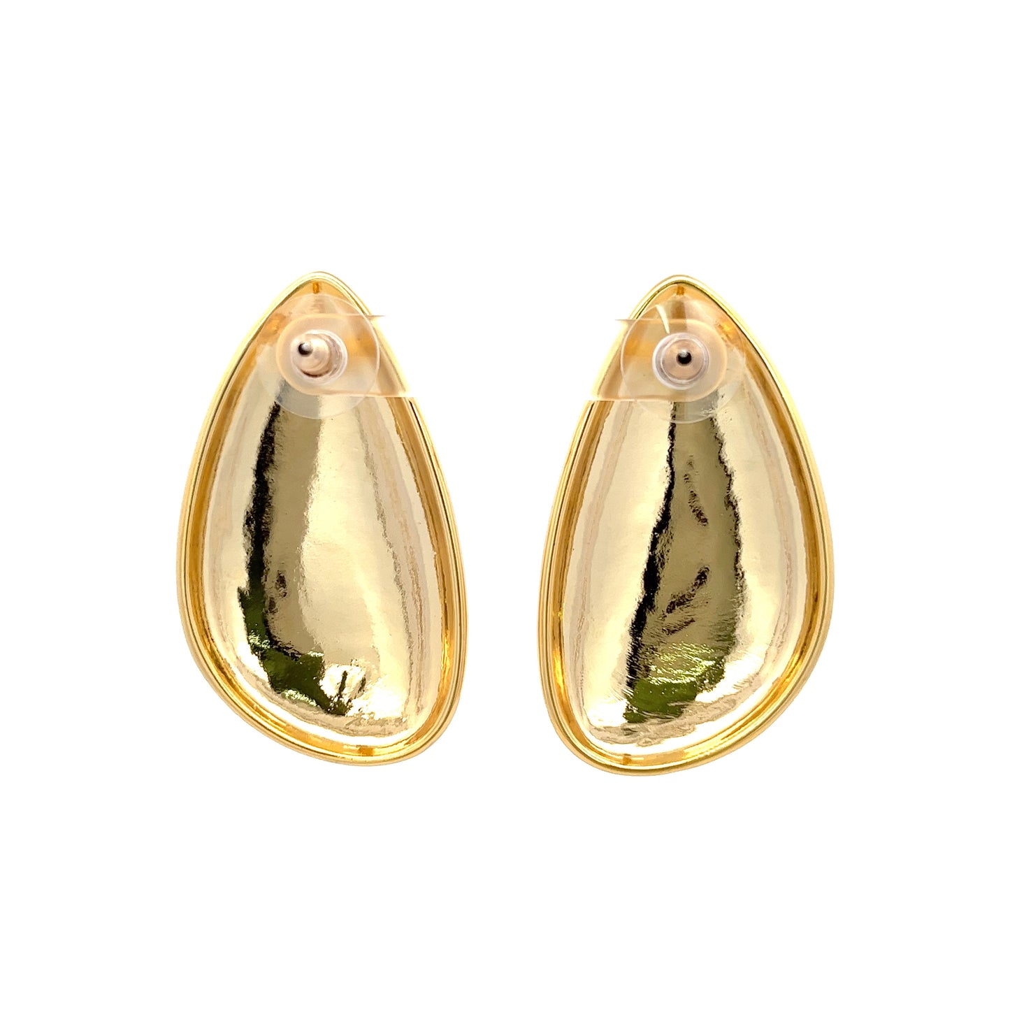 Mussel Grande Earrings In Gold