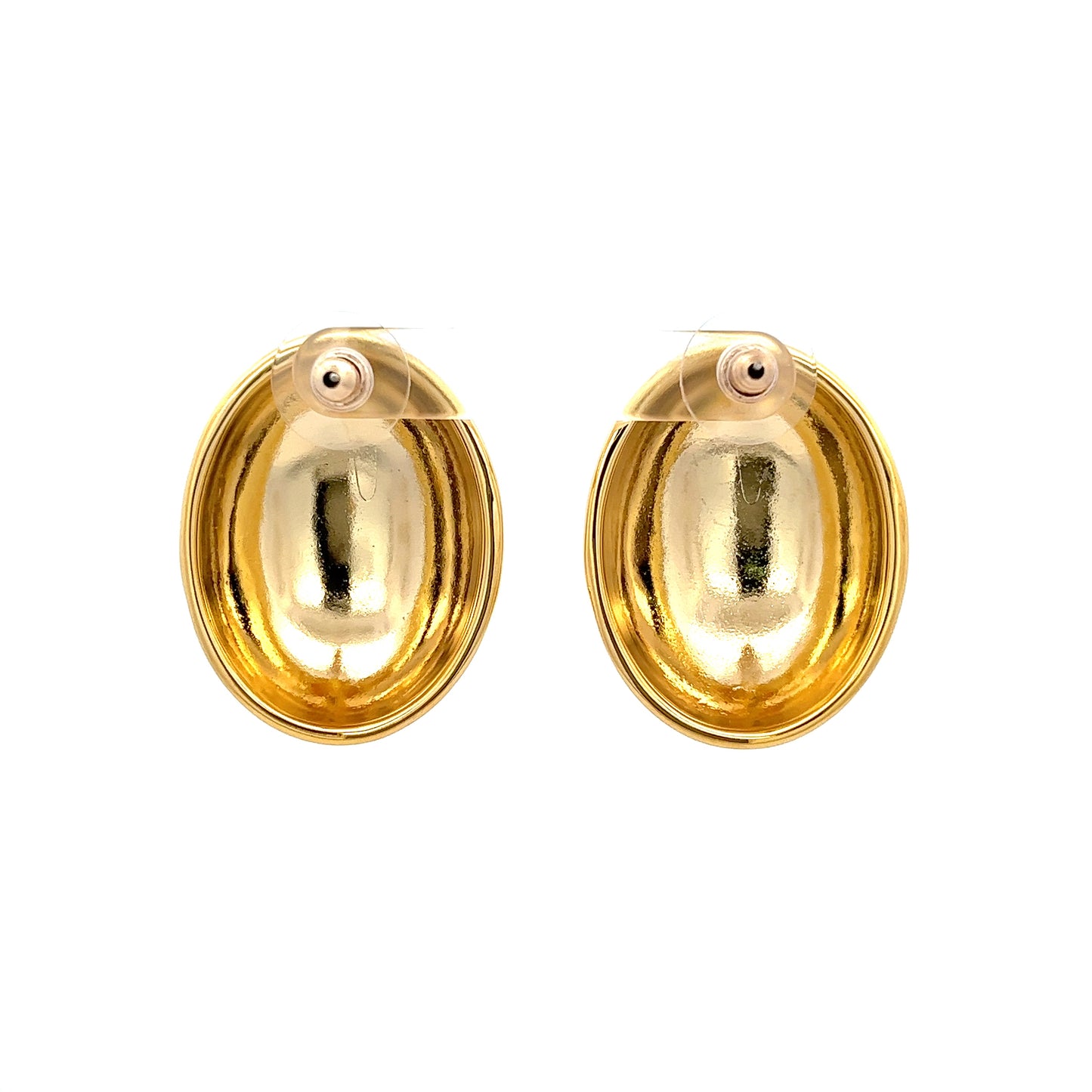 Shell Grande Earrings In Gold