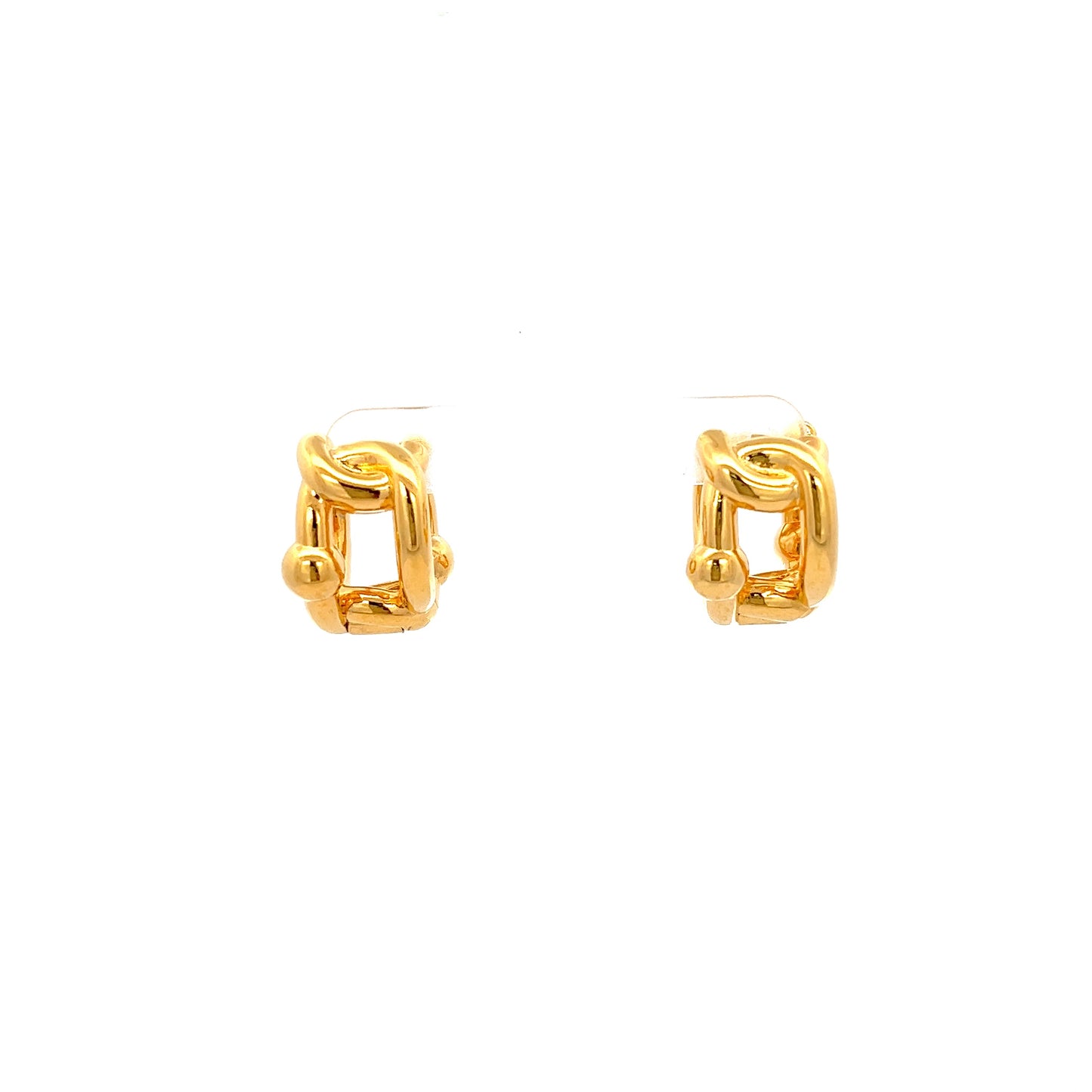 Chaine Earrings In Gold