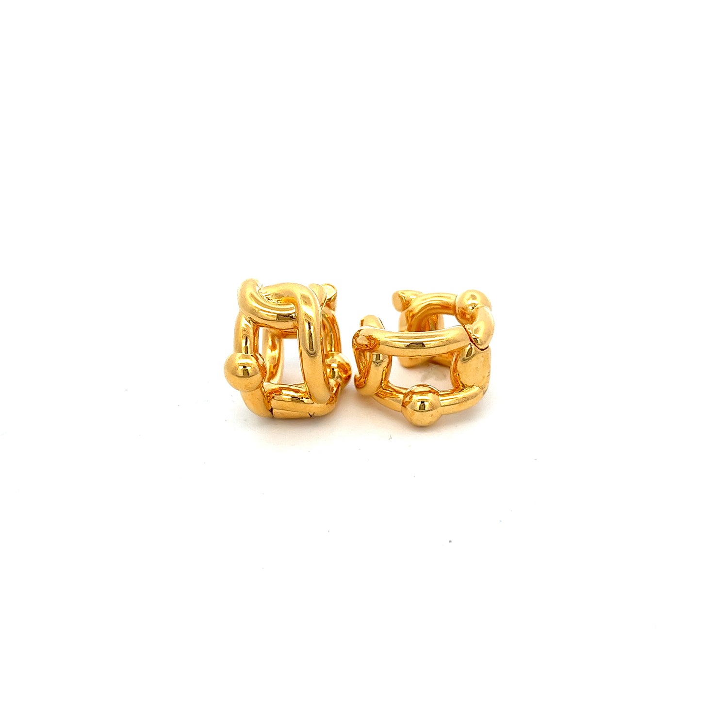 Chaine Earrings In Gold
