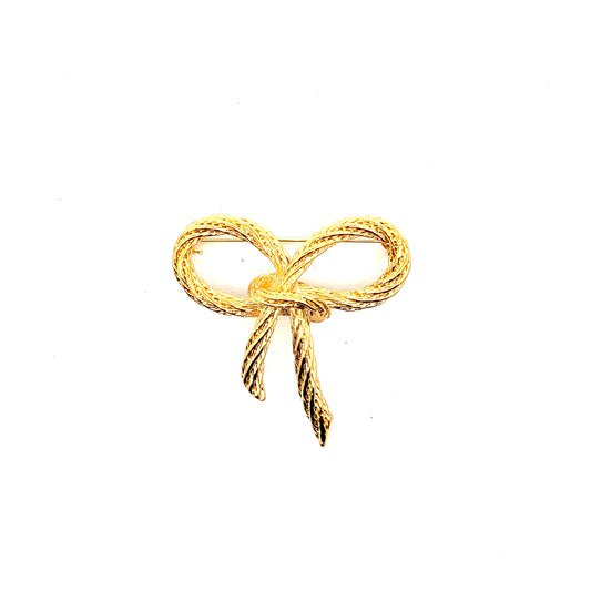 Laurel Ribbon Brooch