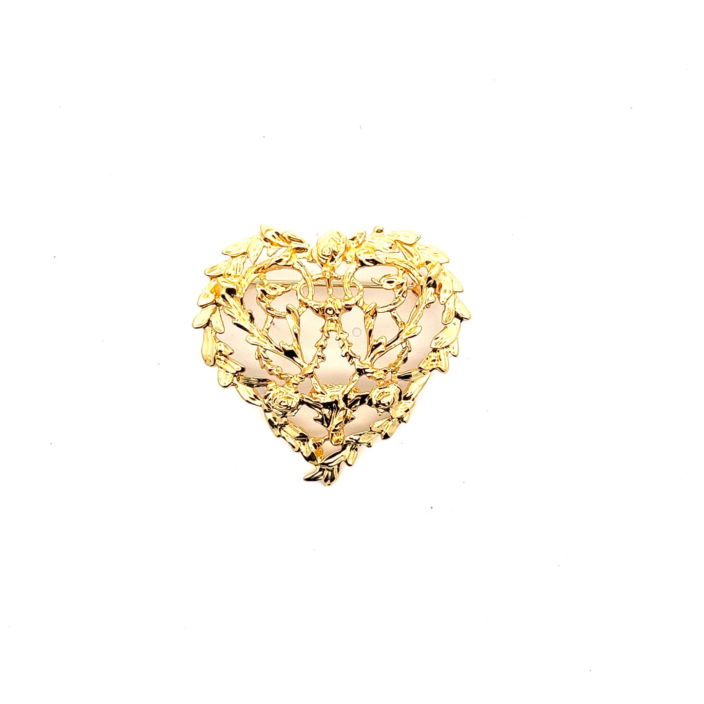 Heart Garden Brooch