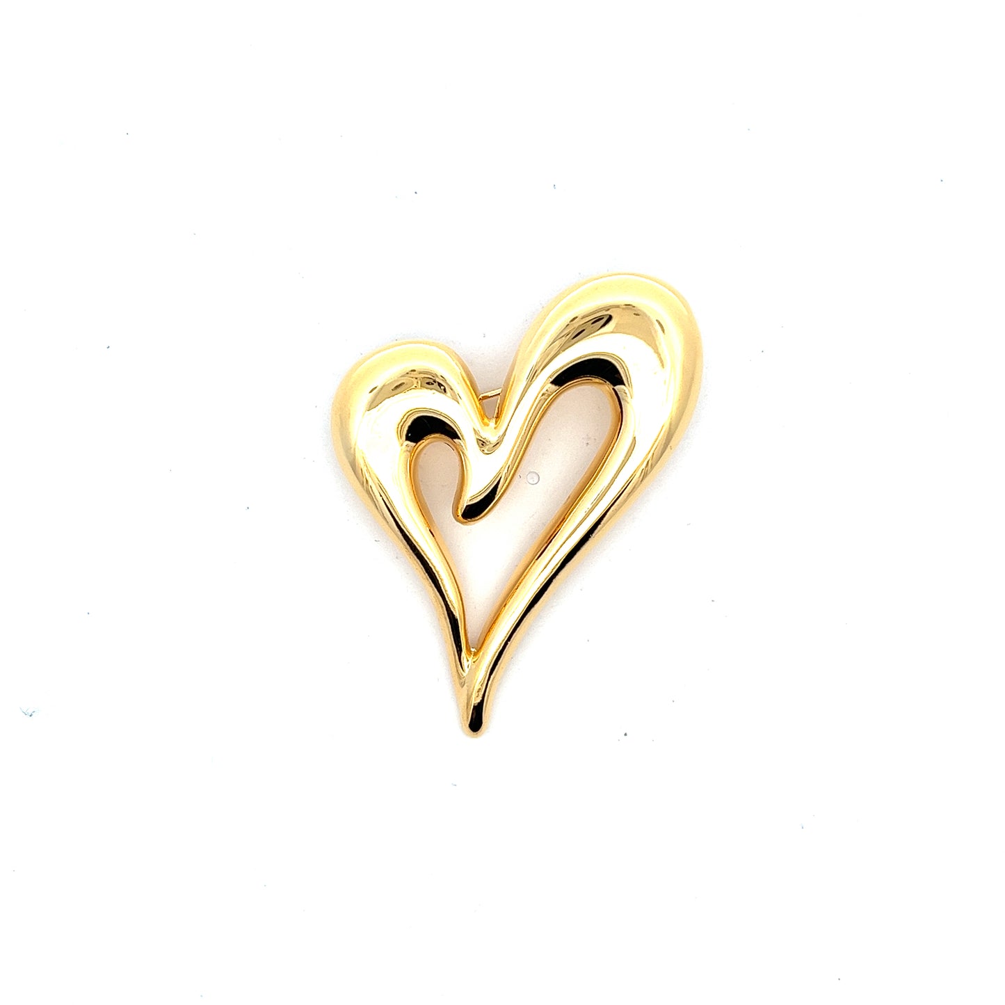 Heart Flow Brooch