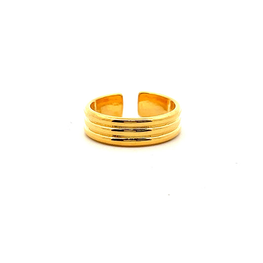 Plain Strada Ring In Gold