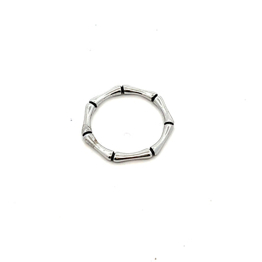 Carrie Thin Ring In Sliver