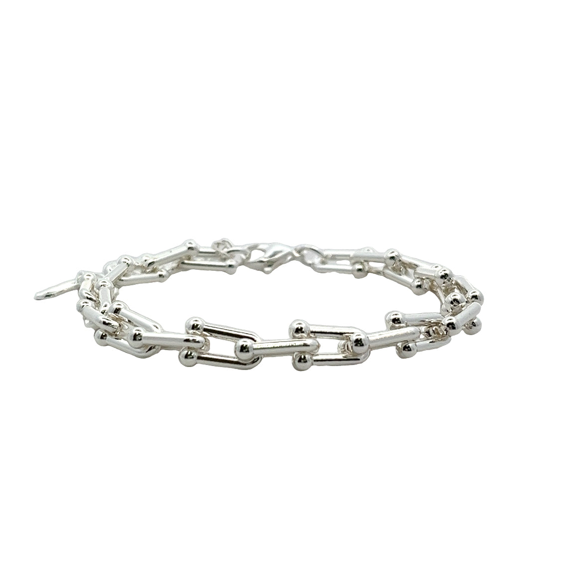 Chaine Thin Bracelet In Sliver