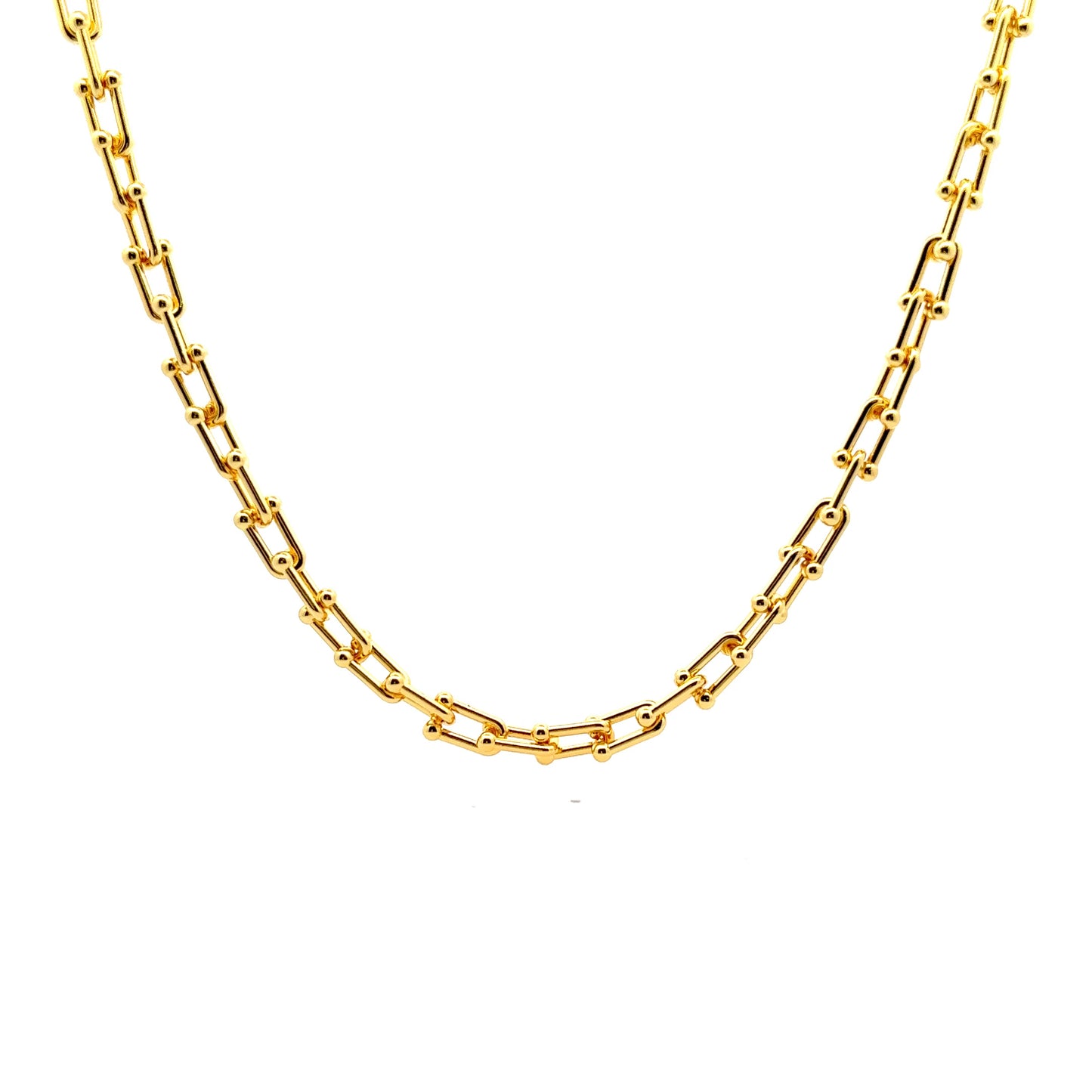 Chaine Thin Necklace In Gold