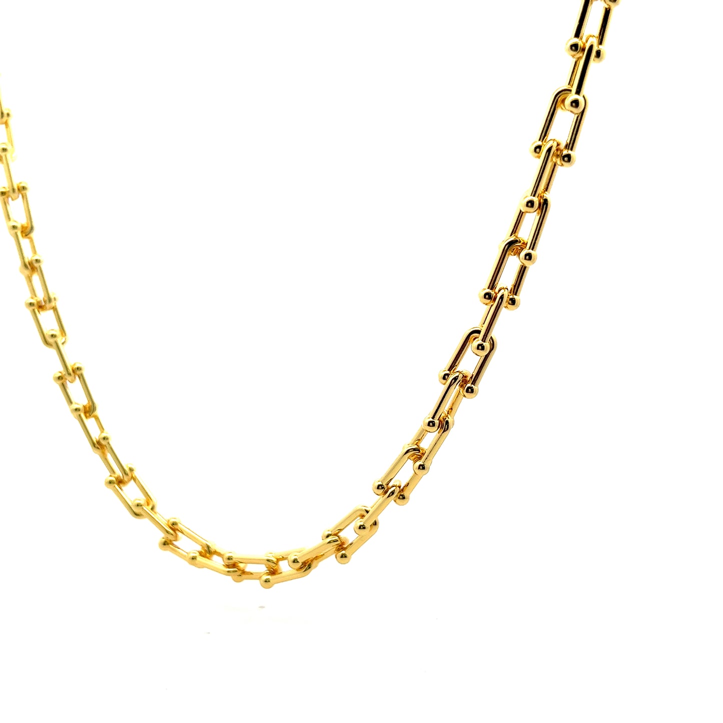 Chaine Thin Necklace In Gold