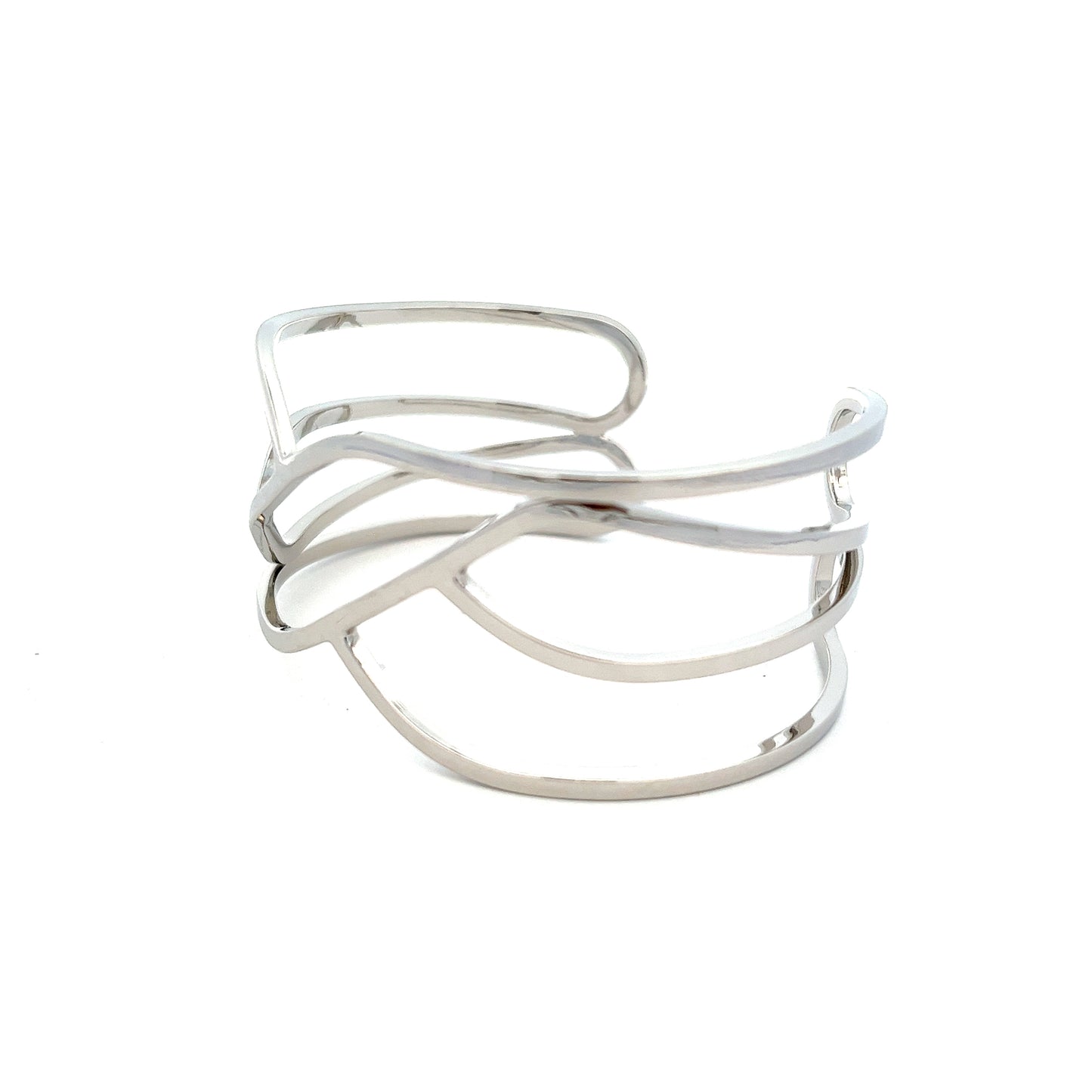 Garden Bangle In Sliver