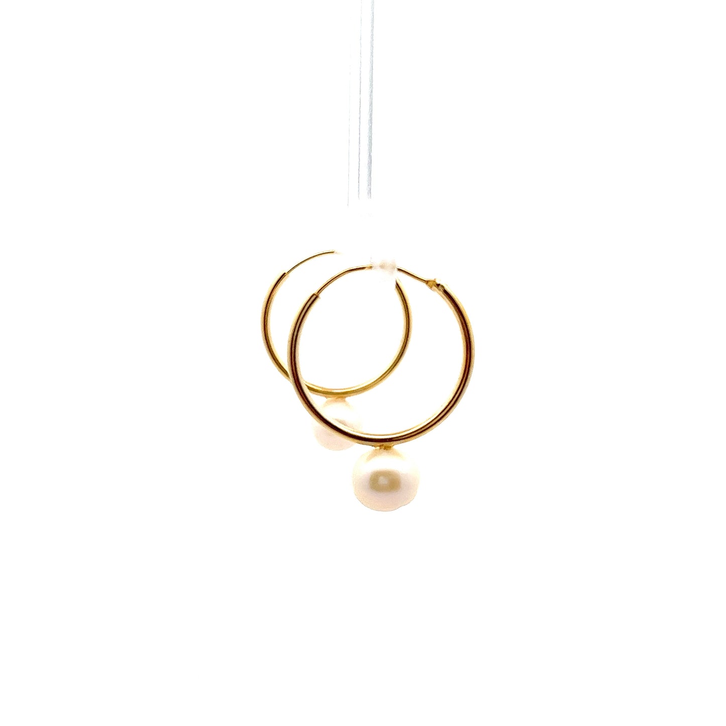 Pearl Hoops