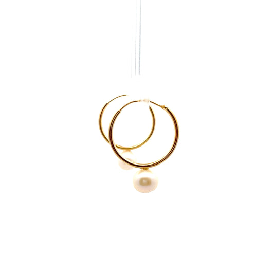 Pearl Hoops