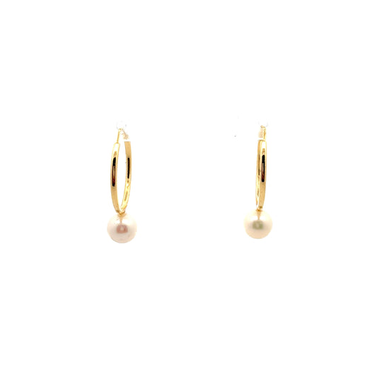 Pearl Hoops