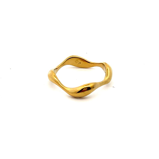 Ballon Flow Ring In Gold
