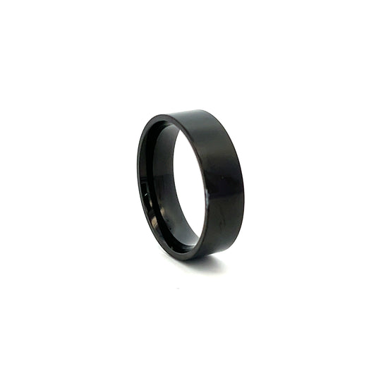 Plain Noir Ring
