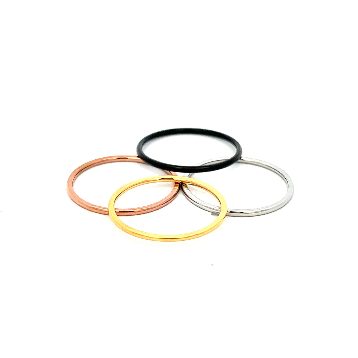 Plain Thin Ring In Gold